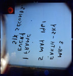 Mercury image with writing